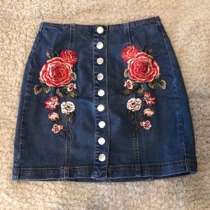PACSUN Denim Skirt